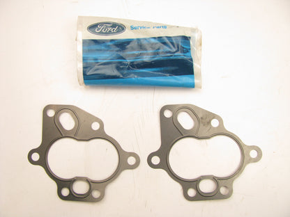 (2) NEW - OEM Ford E6SZ-6840-A Engine Oil Filter Adapter Gasket