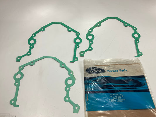(3) NEW - OEM Ford E6TZ-6020-A Engine Timing Cover Gasket 1986-1992 2.9L
