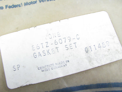 NEW GENUINE OEM Ford E6TZ-6079-C Cylinder Head Gasket Set  1986-1992 2.9L 177 V6