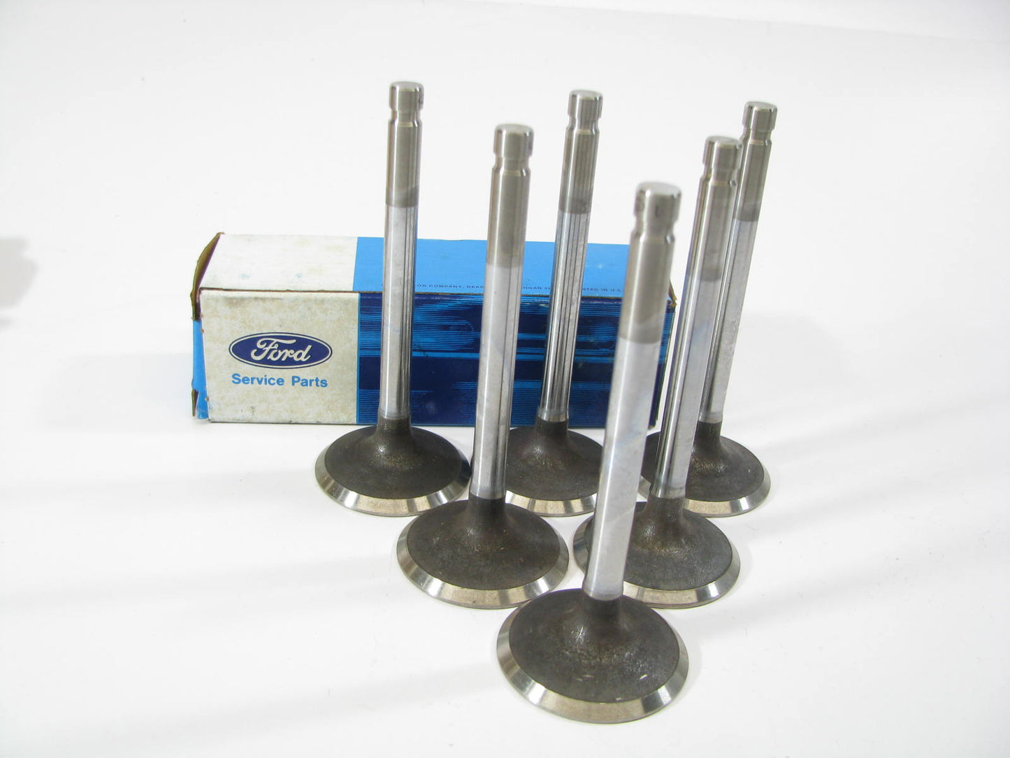 (6) NEW - OEM Ford E6TZ-6507-D Engine Intake Valve 1986-1992 2.9L-V6