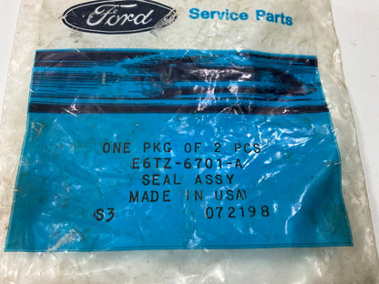 NEW - OEM Ford E6TZ-6701-A Engine Main Bearing Gasket Set, Rear