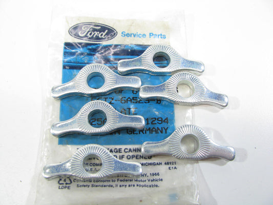 (6) NEW - OEM Ford E6TZ-6A523-B Valve Cover Flange Plates 1983-1992 2.8L 2.9L-V6