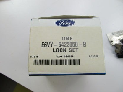 1986-1987 Lincoln Continental Ignition Lock Cylinder + 2 Door Locks E6VY5422050B