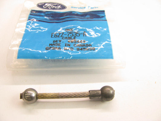NEW - OEM Ford E6ZZ-7535-A Clutch Release Lever Cable 1983-1989 Mustang 2.3L-L4