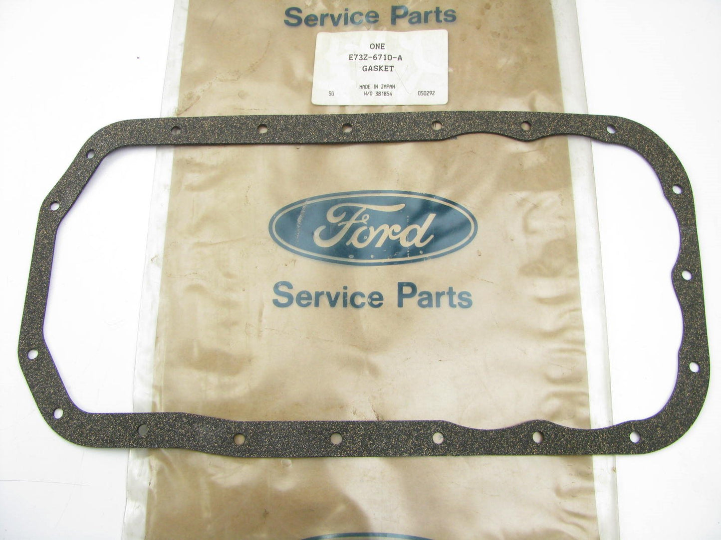 NEW - OEM Ford E73Z-6710-A Engine Oil Pan Gasket 1989-1992 Probe 2.2L