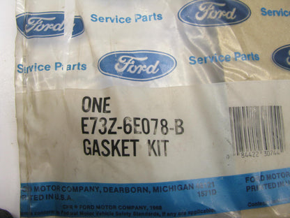 OEM Ford E73Z-6E078-B Lower Engine Crankcase Gasket Set 1985-1994 2.3L 2.5L 4CYL