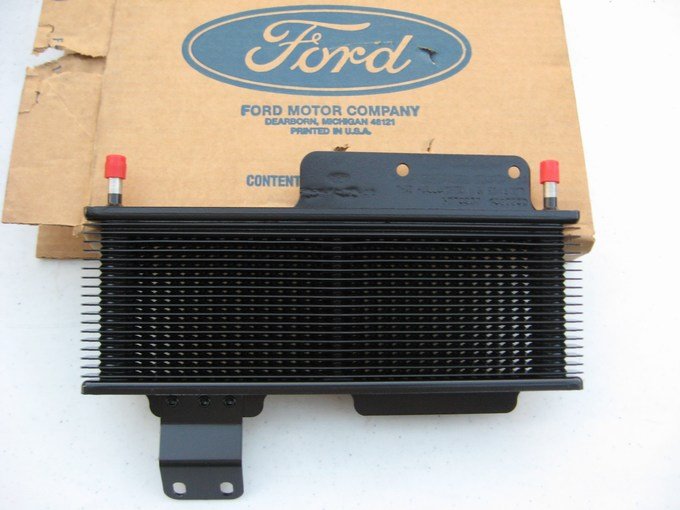 New OEM Ford E73Z-7A095-A Oil Cooler For 1987-1991 Ford Tempo, Mercury Topaz