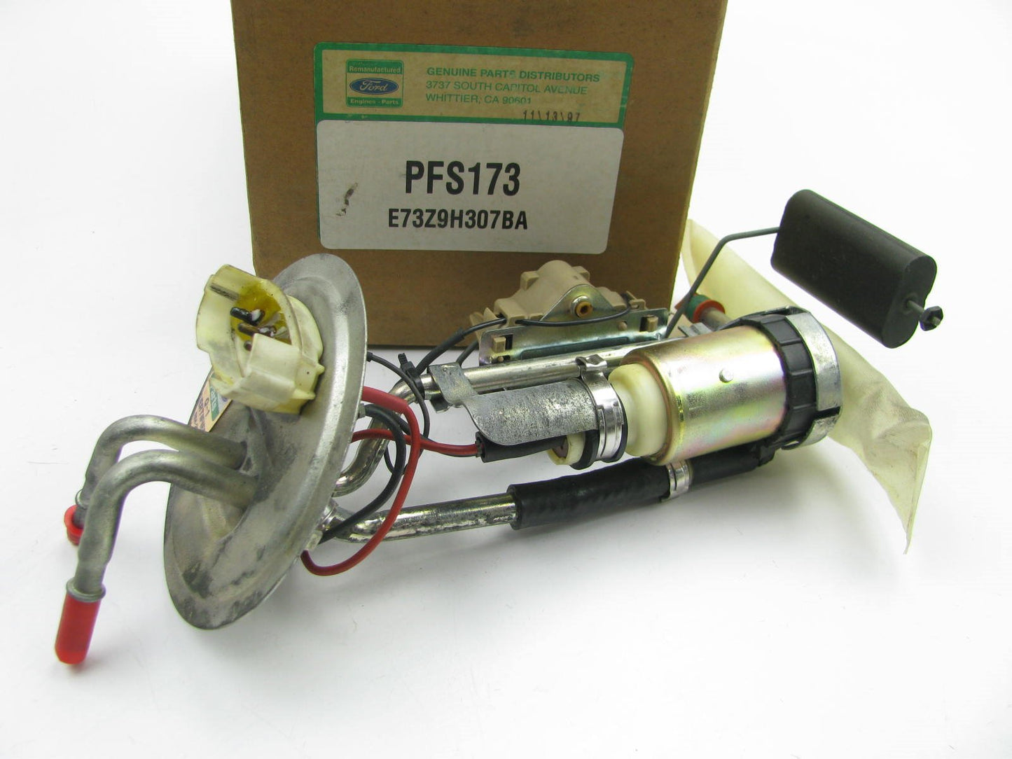 REMAN. OEM Ford Electric Fuel Pump W/ Fuel Level Sender 85-87 Tempo, Topaz 2.3L