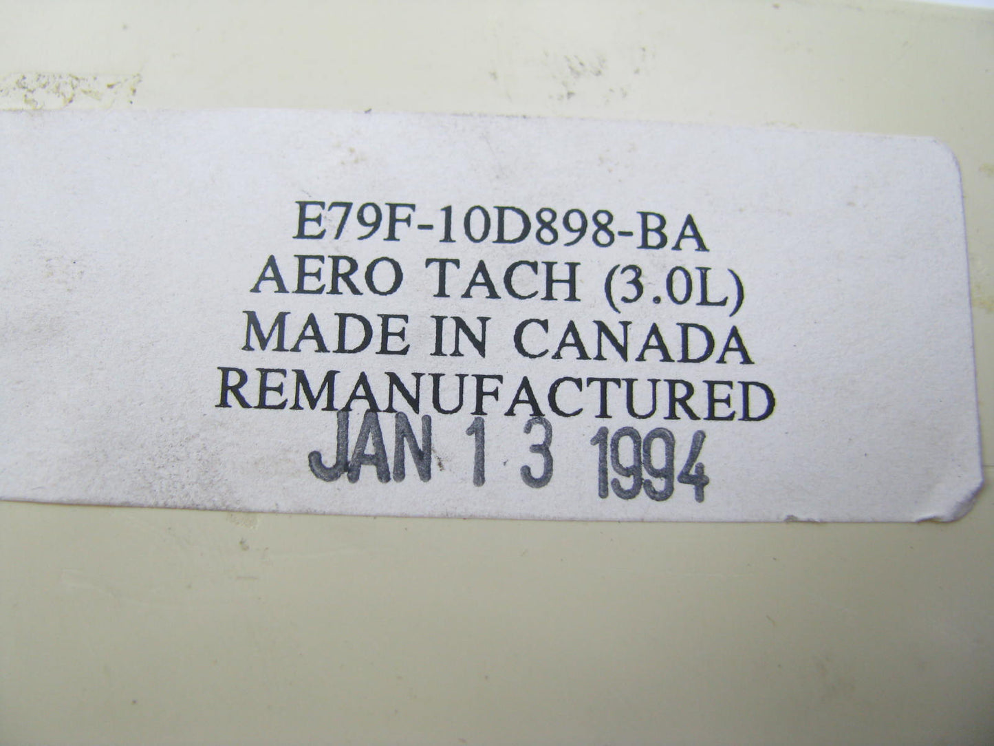 REMAN - OEM Ford E79Z-10D898-A Message Center Indicator 1986-1987 Aerostar