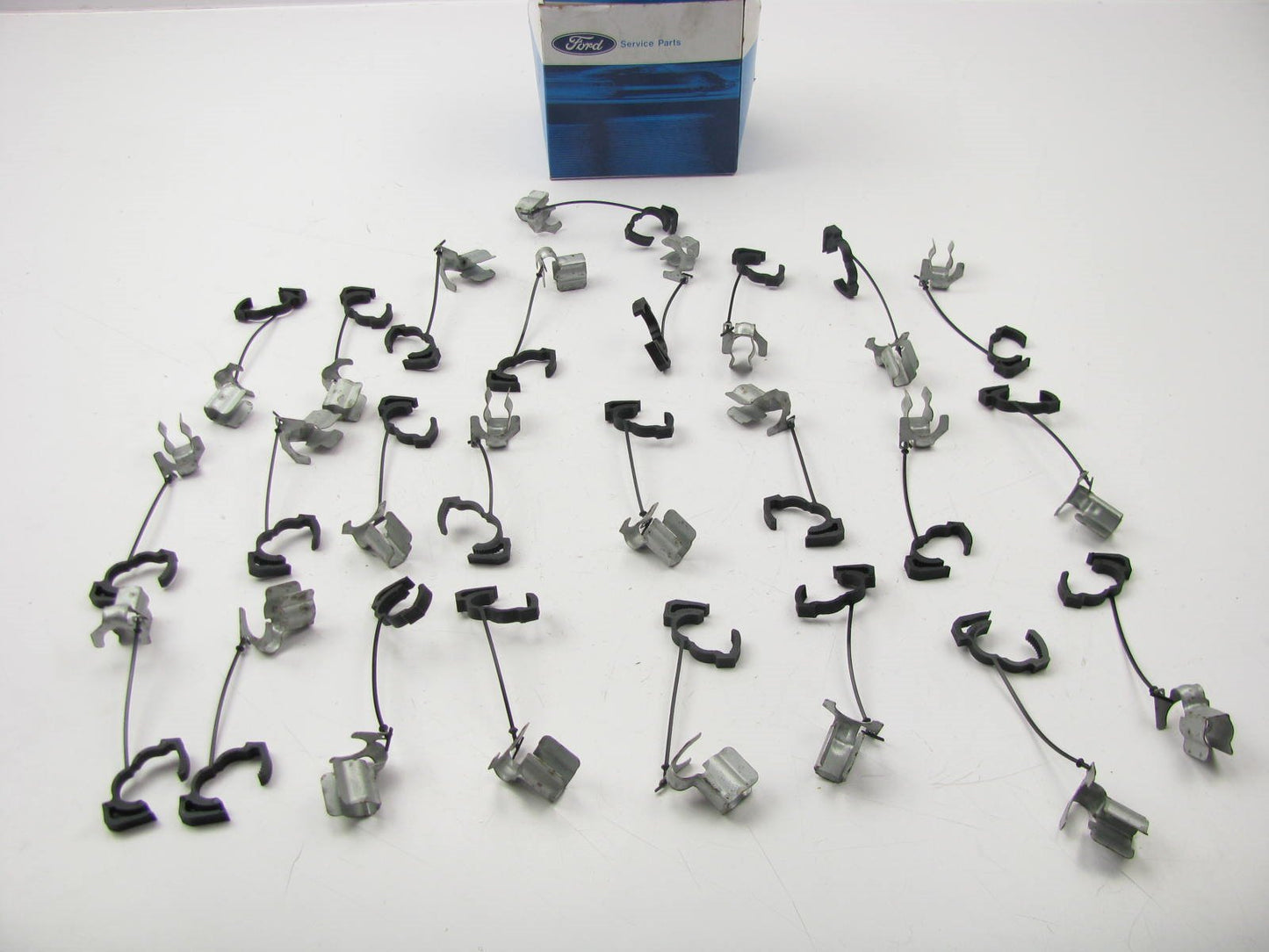 NOS OEM FORD Fuel Line Clip & Tether Lot 25 PCS - Ford # E7AZ-9A317-A