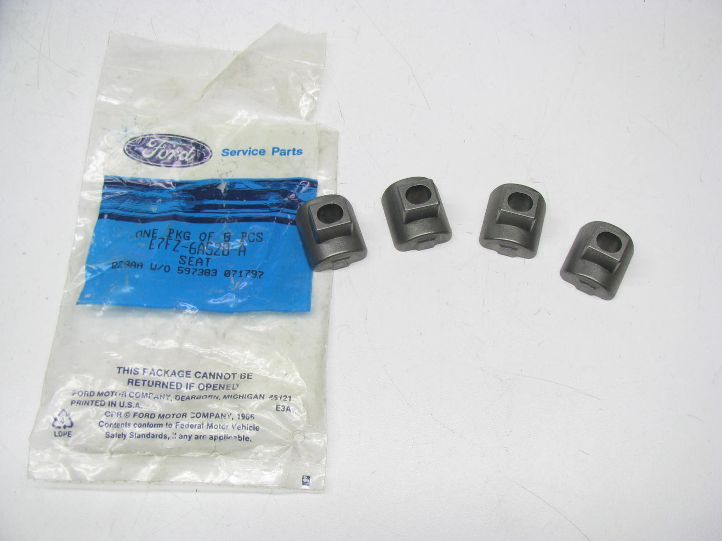 (4) NEW - OEM Ford E7FZ-6A528-A Engine Rocker Arm Fulcrum Seat