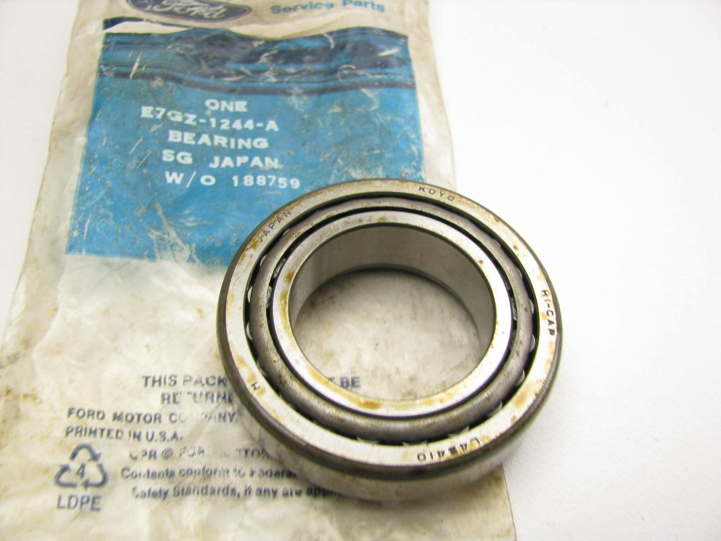 NEW - OEM Ford E7GZ-1244-A Wheel Bearing - Rear Inner