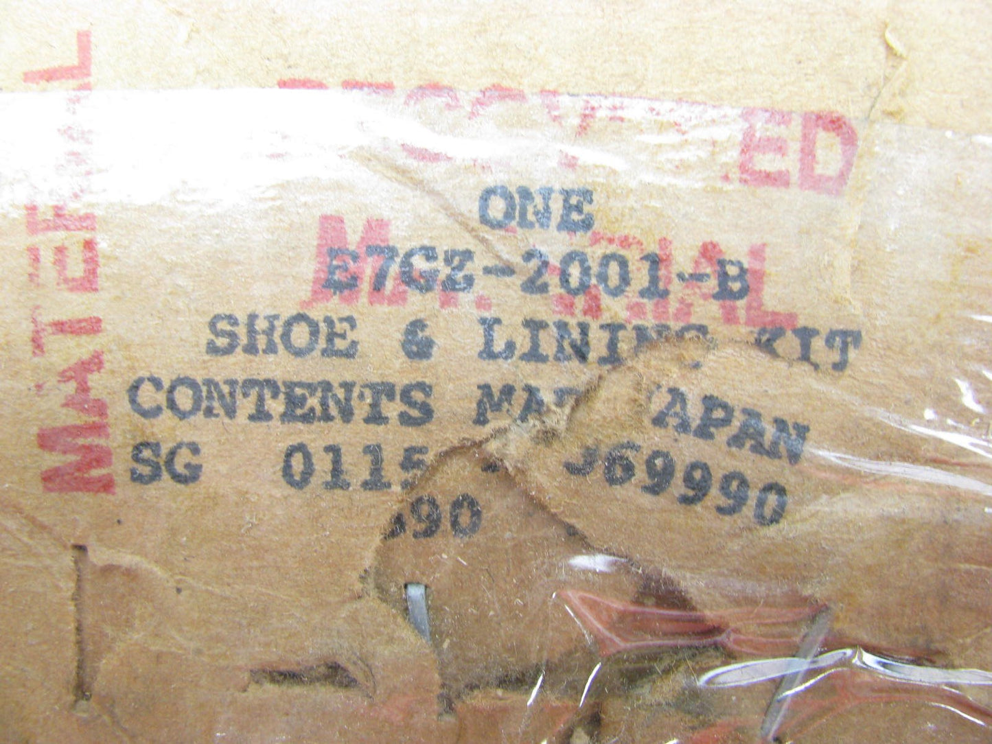 New GENUINE OEM Ford Front Disc Brake Pads E7GZ-2001-B