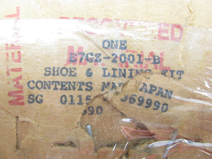 New GENUINE OEM Ford Front Disc Brake Pads E7GZ-2001-B