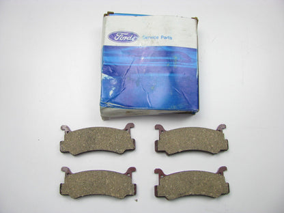 New OEM Ford E7GZ-2200-C Rear Disc Brake Pads - 1988-1994 Mercury Capri