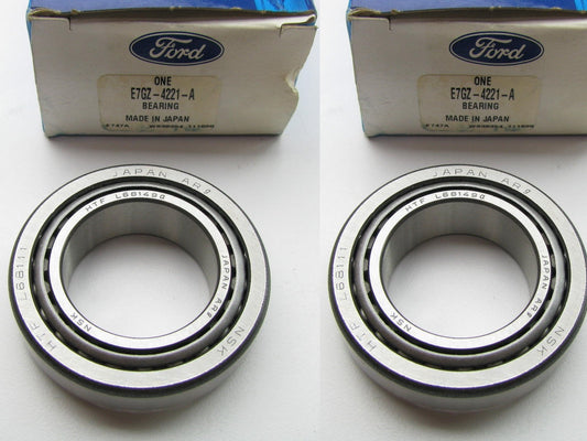 (2) NSK, Japan, SET17 (L68149/L68111) Wheel Bearings In OEM Ford Box