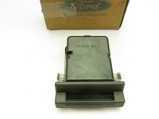 NEW - OEM Ford E7GZ-6104810-A Ash Tray Receptacle For 1987-1989 Mercury Tracer