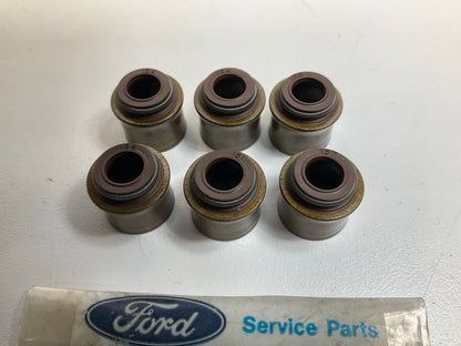 (6) NEW - OEM Ford E7GZ-6571-A Engine Valve Stem Seals