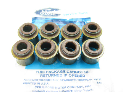 (8) NEW - OEM Ford E7GZ-6571-A Engine Valve Stem Seals