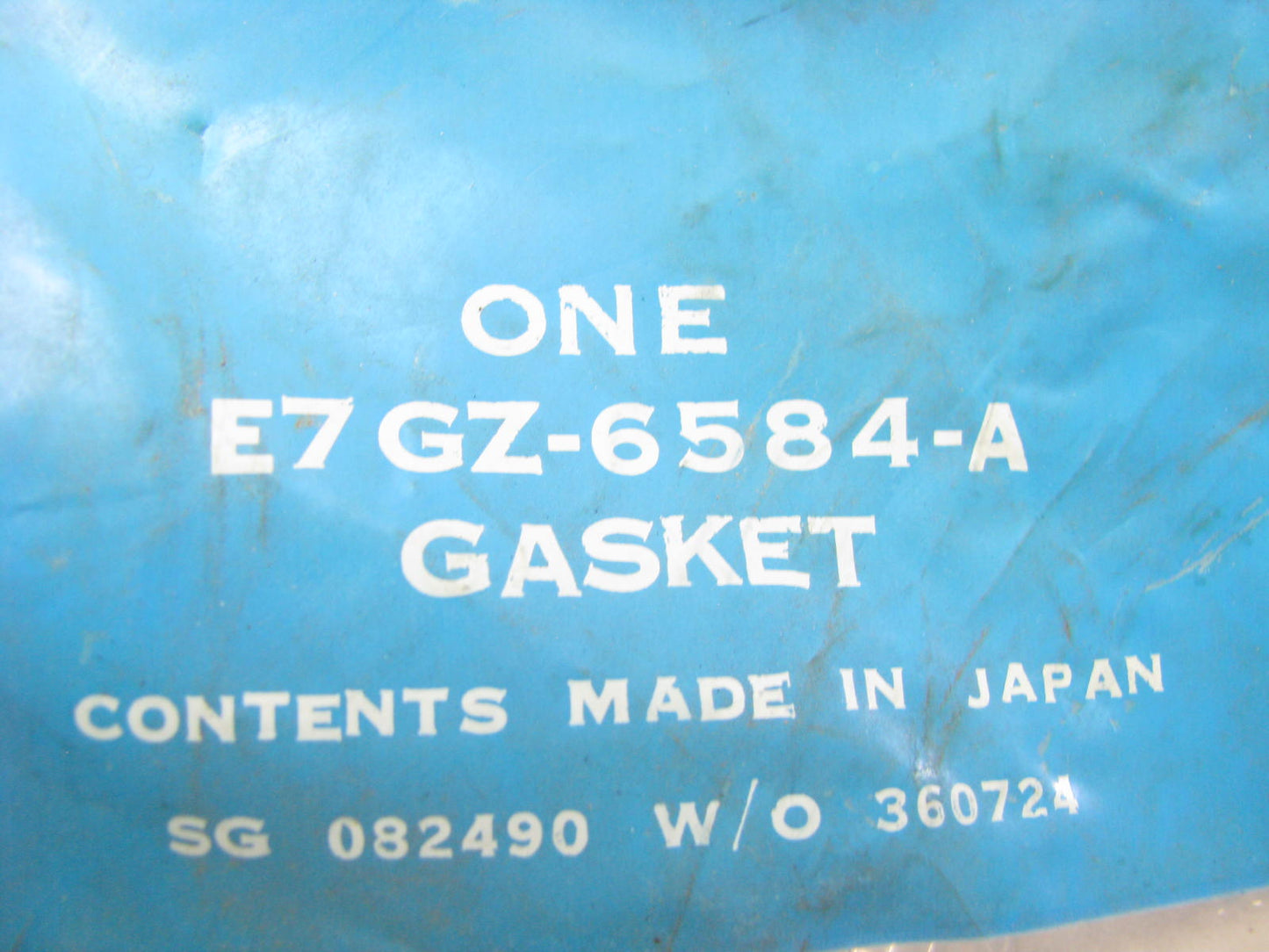 NEW - OEM Ford E7GZ-6584-A Engine Valve Cover Gasket 1988-1993 Festiva 1.3L