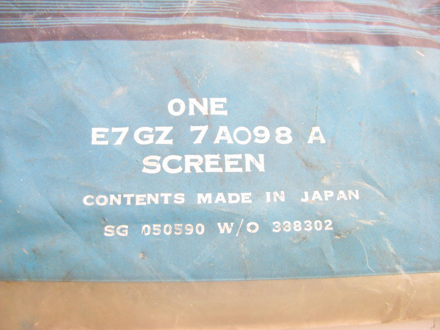Ford OEM E7GZ-7A098-A Automatic Transmission Filter 1987-1990 Mercury Tracer