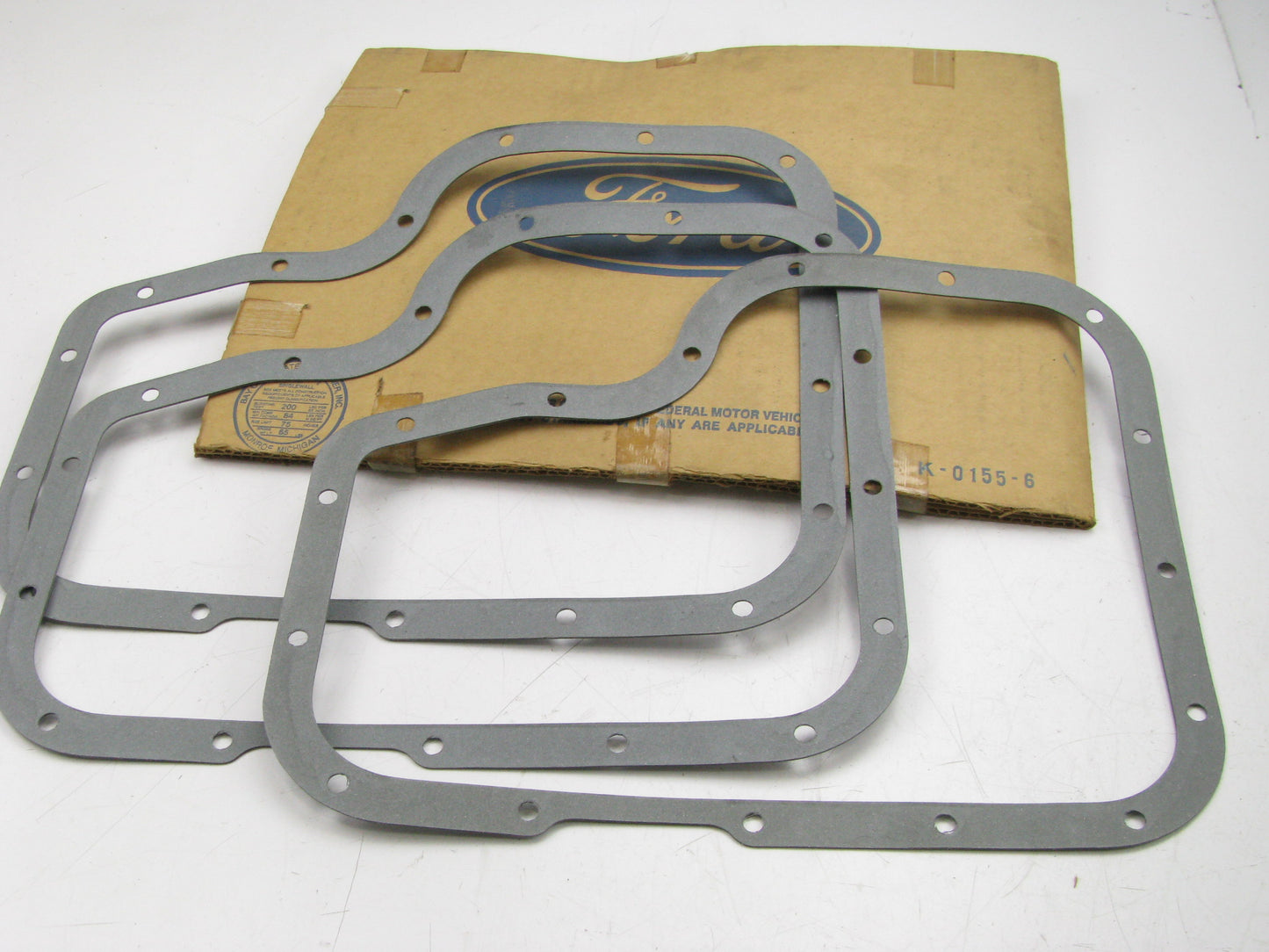 (3) NEW OEM Ford E7GZ-7A191-A Auto Trans Oil Pan Gasket 1981-97 Jatco F3A Tranny