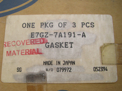 (3) NEW OEM Ford E7GZ-7A191-A Auto Trans Oil Pan Gasket 1981-97 Jatco F3A Tranny