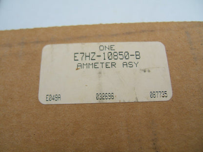 NEW OEM Ford Medium Heavy Truck Ammeter Alternator Amp Gauge E7HZ-10850-B