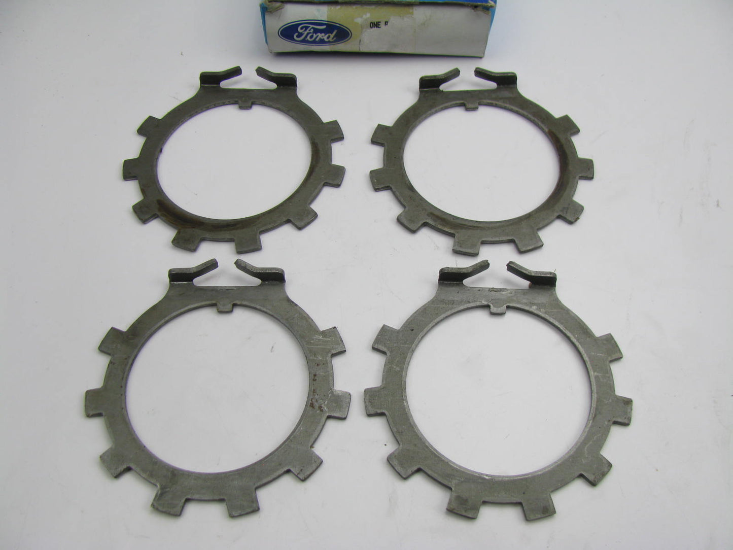 (4) NEW - OEM Ford E7HZ-1124-A Rear Wheel Bearing Nut Lock Washer 1986-89 Trucks