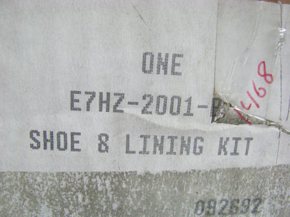 NEW Ford E7HZ-2001-B Front Brake Shoes 86-94 CF6000 CF7000 CF8000 Bendix 15x4''