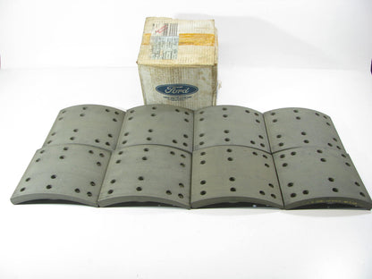 NEW - OEM Ford E7HZ-2007-A Rear Drum Shoe Lining Kit - 16-1/2'' X 7'' Rockwell Cam