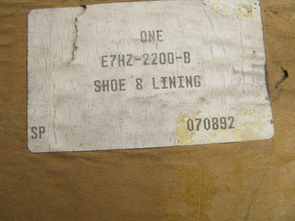 NEW GENUINE OEM Ford E7HZ-2200-B Rear Drum Brake Shoes  1987-up Medium Truck