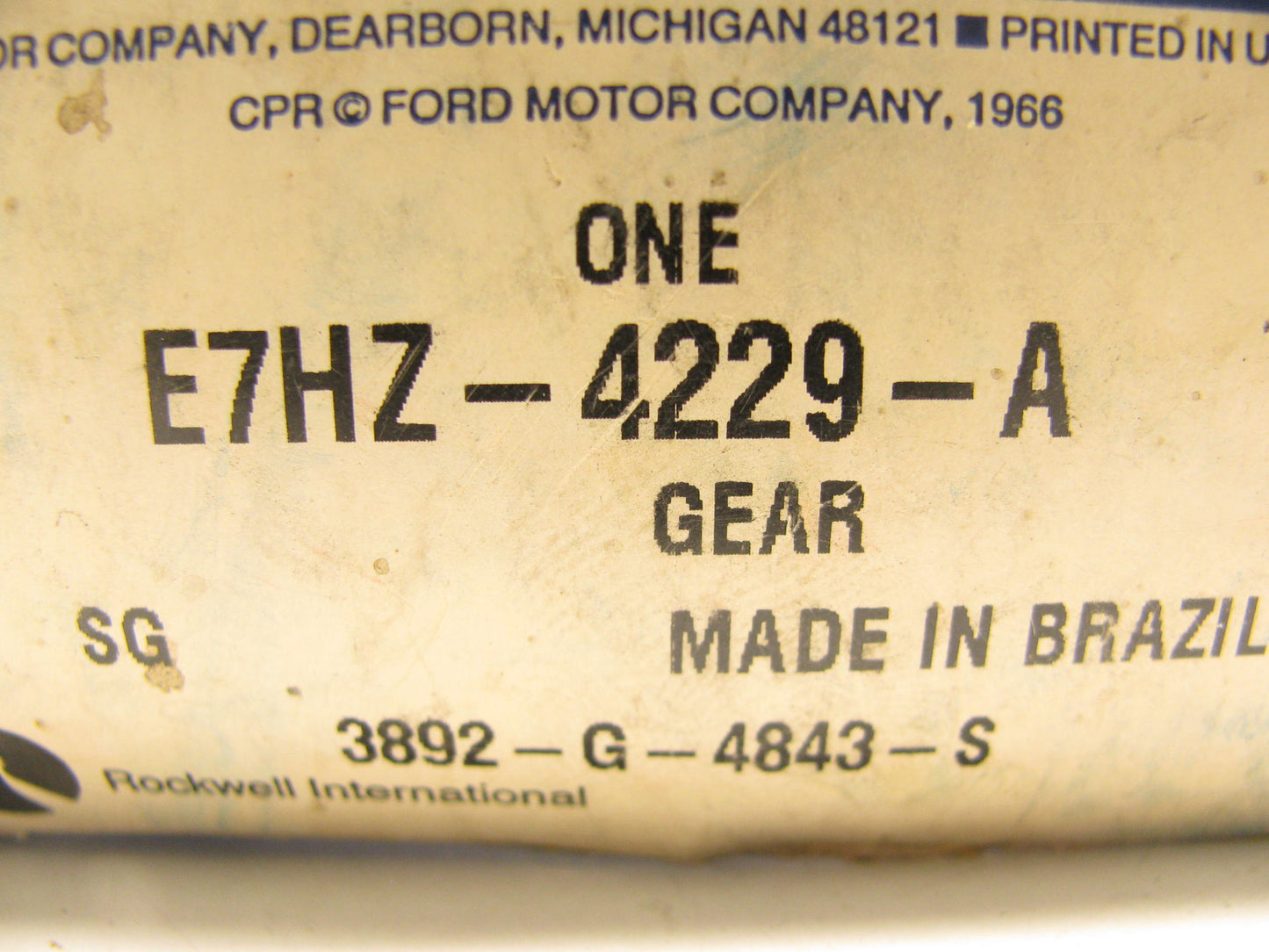 NEW - OEM Ford E7HZ-4229-A Differential Planetary Gear 1987-90 F600 B600 RS15210
