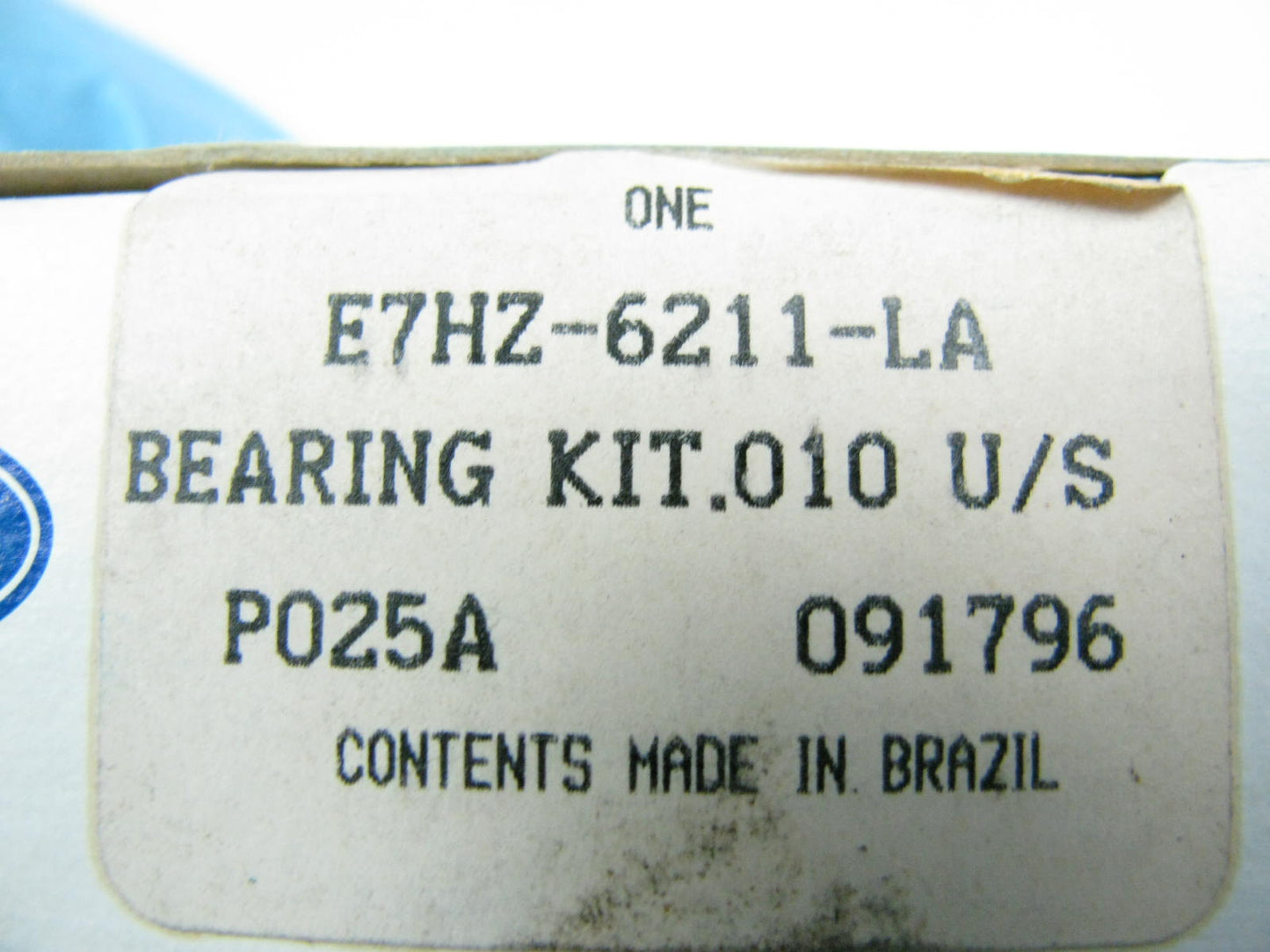 NEW - OEM Ford E7HZ-6211-LA Connecting Rod Bearing .010'' 1987-1994 7.8L-L6 FTO