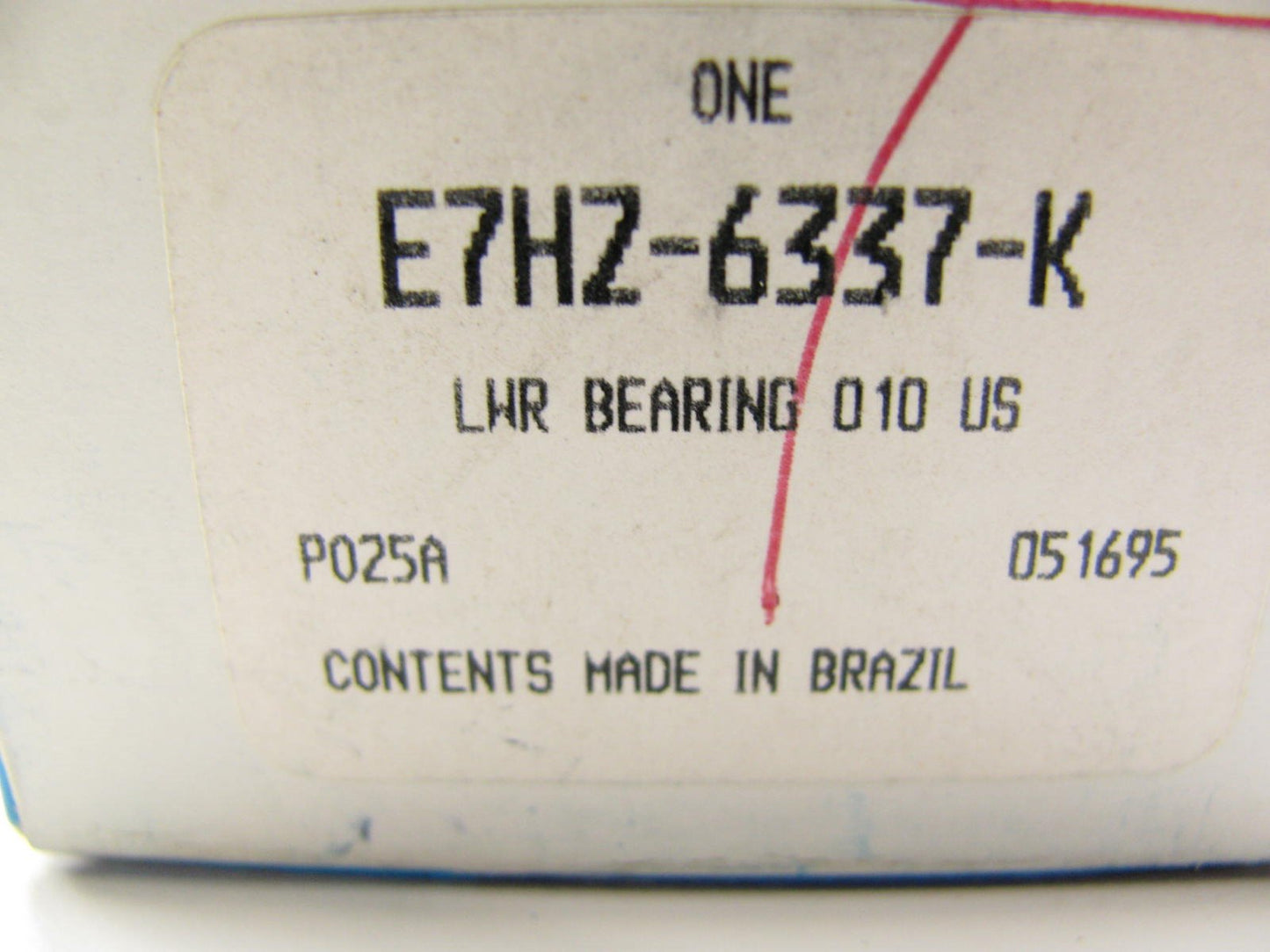 Ford E7HZ-6337-K Lower Engine Main Bearing .002'' 6.6L 7.8L FTO Diesel