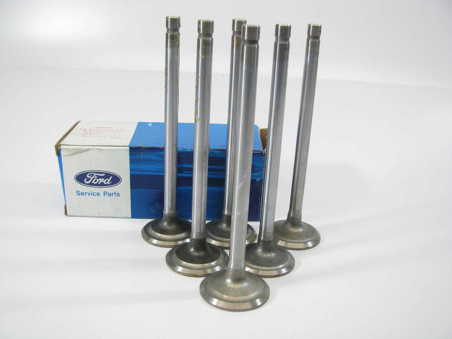 (6) NEW - OEM Ford E7HZ-6505-A Engine Exhaust Valve 1987-94 6.6L 7.8L FTO Diesel