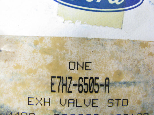 (6) NEW - OEM Ford E7HZ-6505-A Engine Exhaust Valve 1987-94 6.6L 7.8L FTO Diesel