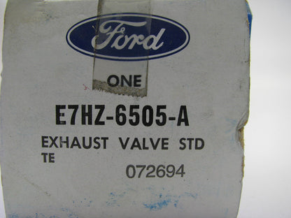 NEW - OEM Ford E7HZ-6505-A Engine Exhaust Valve 1987-94 6.6L 7.8L-L6 FTO Diesel