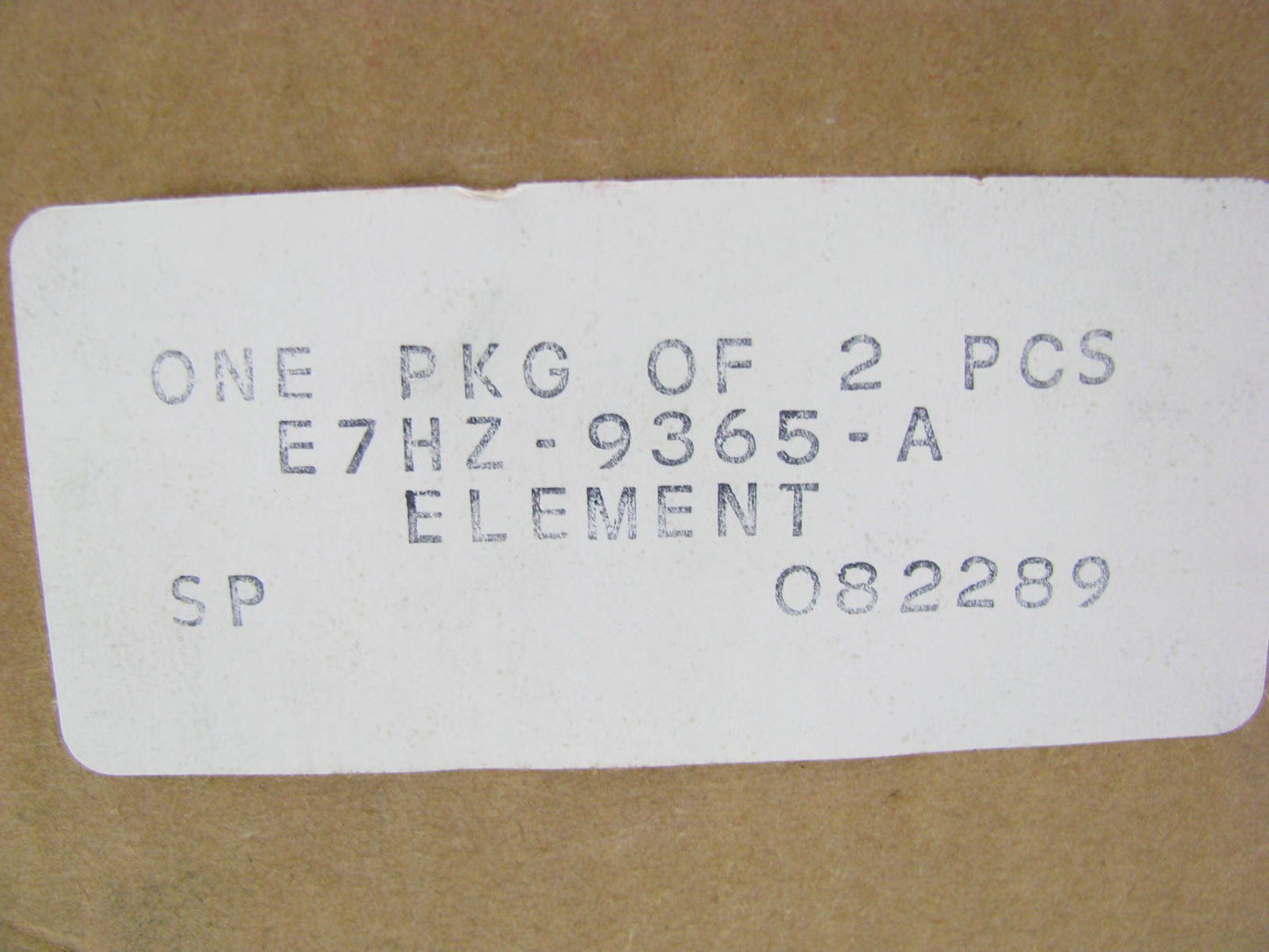 (2) NEW GENUINE OEM Ford E7HZ-9365-A / E7HN-9N327-AA Fuel Filters