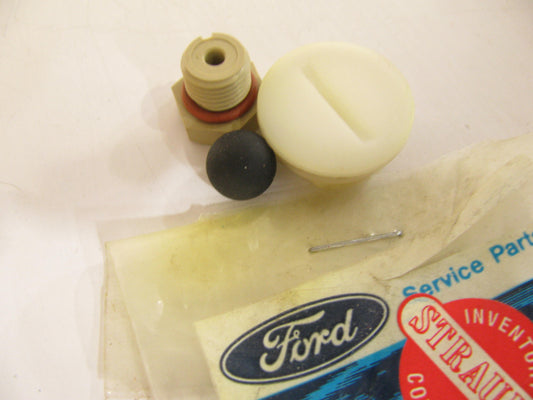 NEW - OEM Ford E7HZ-9C397-A Fuel Water Separator Filter Vent Plug Check Ball Kit