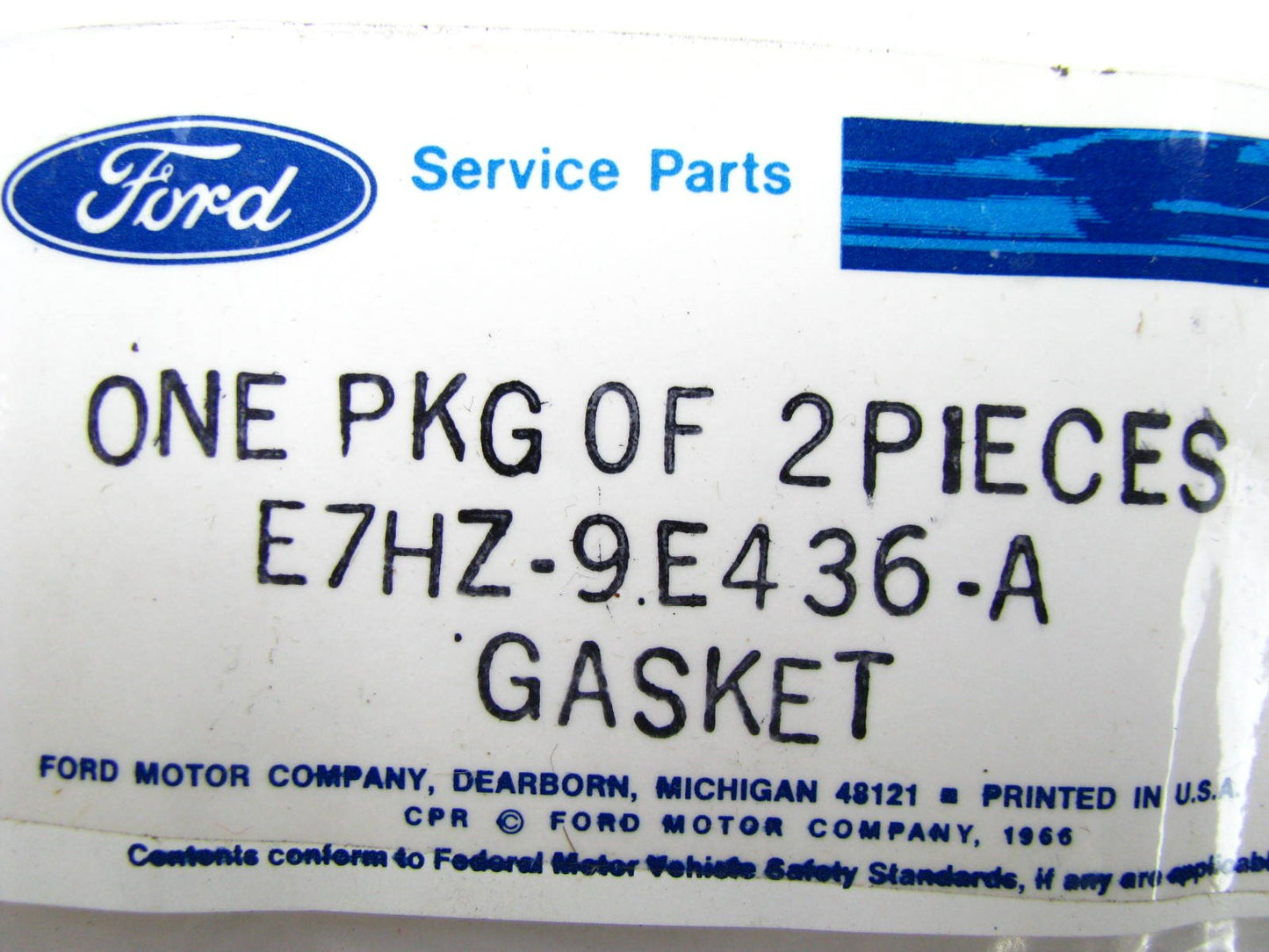 (2) NEW - OEM E7HZ-9E436-A Rocker Arm Cover Gasket 87-94 7.8L FTO Diesel 678HTA