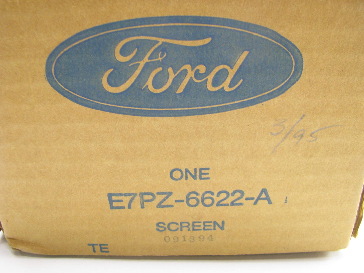 NEW - OEM Ford E7PZ-6622-A Engine Oil Pump Pickup Tube 1985-1990 5.0L 302-V8