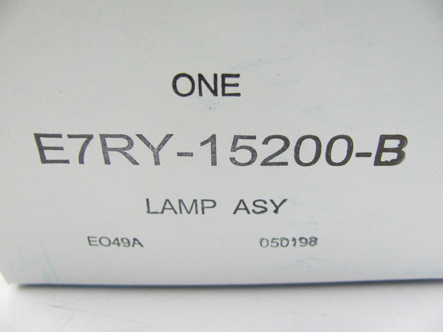NOS Drivers Side Fog Lamp Light - 1988-1989 Merkur Scorpio E7RY-15200-B (left)