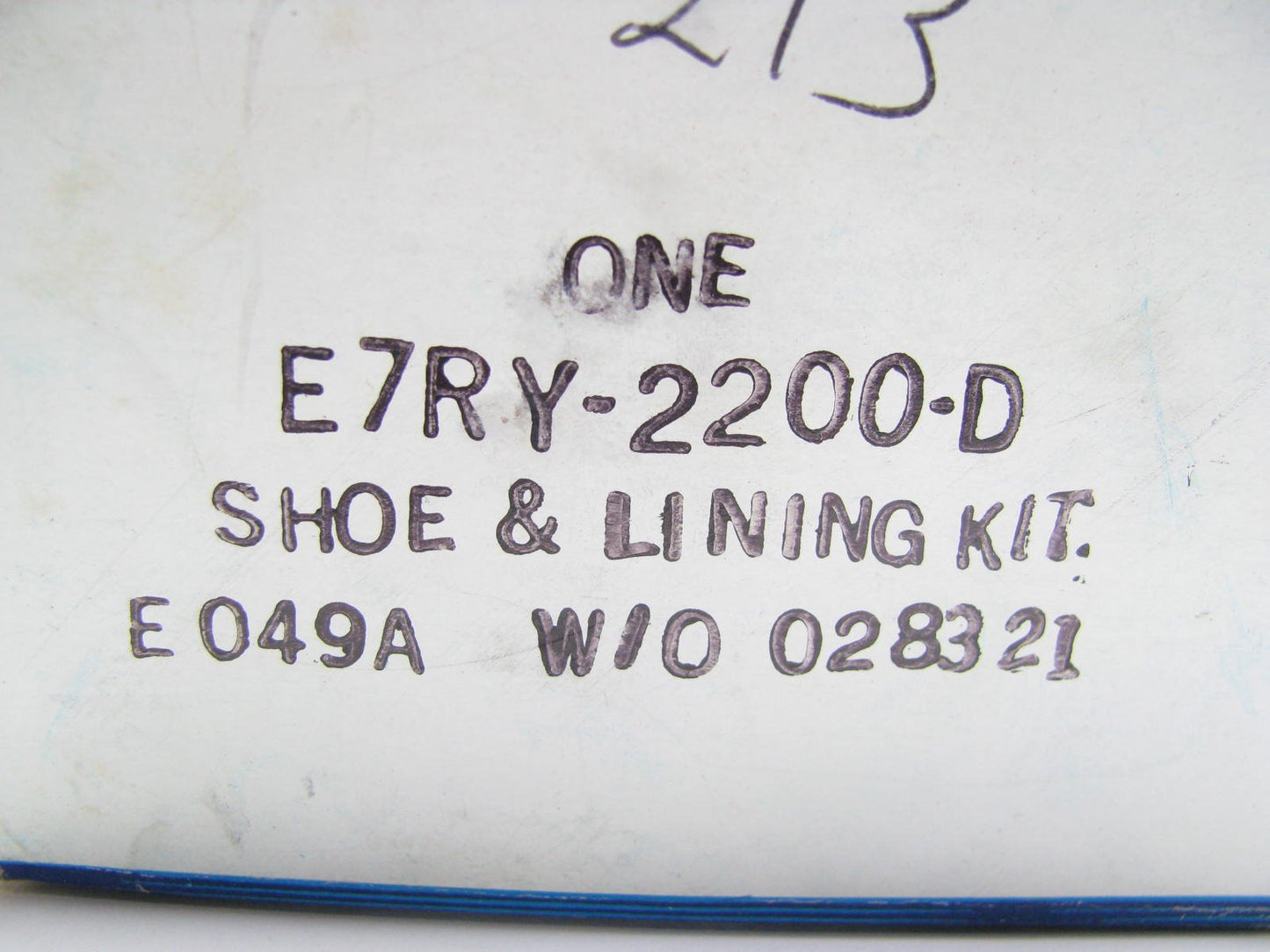 NEW - OEM Ford E7RY-2200-D Rear Disc Brake Pads For 1988-1989 Merkur Scorpio
