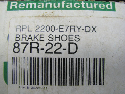 REMAN. OEM Ford E7RY-2200-DX REAR Brake Pads 1988-89 Merkur Scorpio