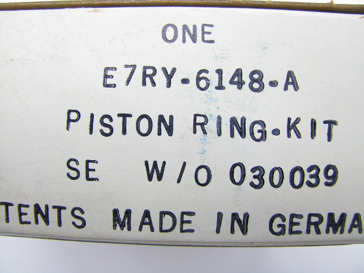 DOES ONE PISTON ONLY - OEM 1987-1989 Ford 2.9L V6 Piston Rings E7RY-6148-A