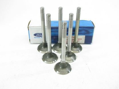 (6) NEW - OEM Ford E7RY-6505-A Exhaust Engine Valve 1986-1992 2.9L-V6