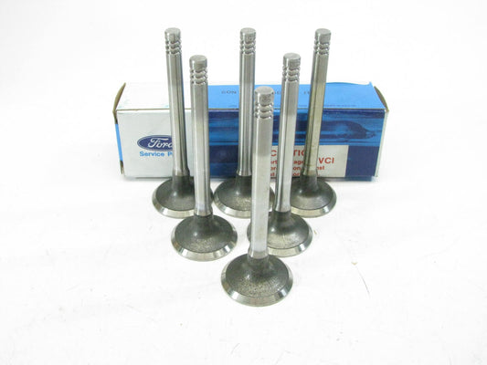 (6) NEW - OEM Ford E7RY-6505-A Exhaust Engine Valve 1986-1992 2.9L-V6