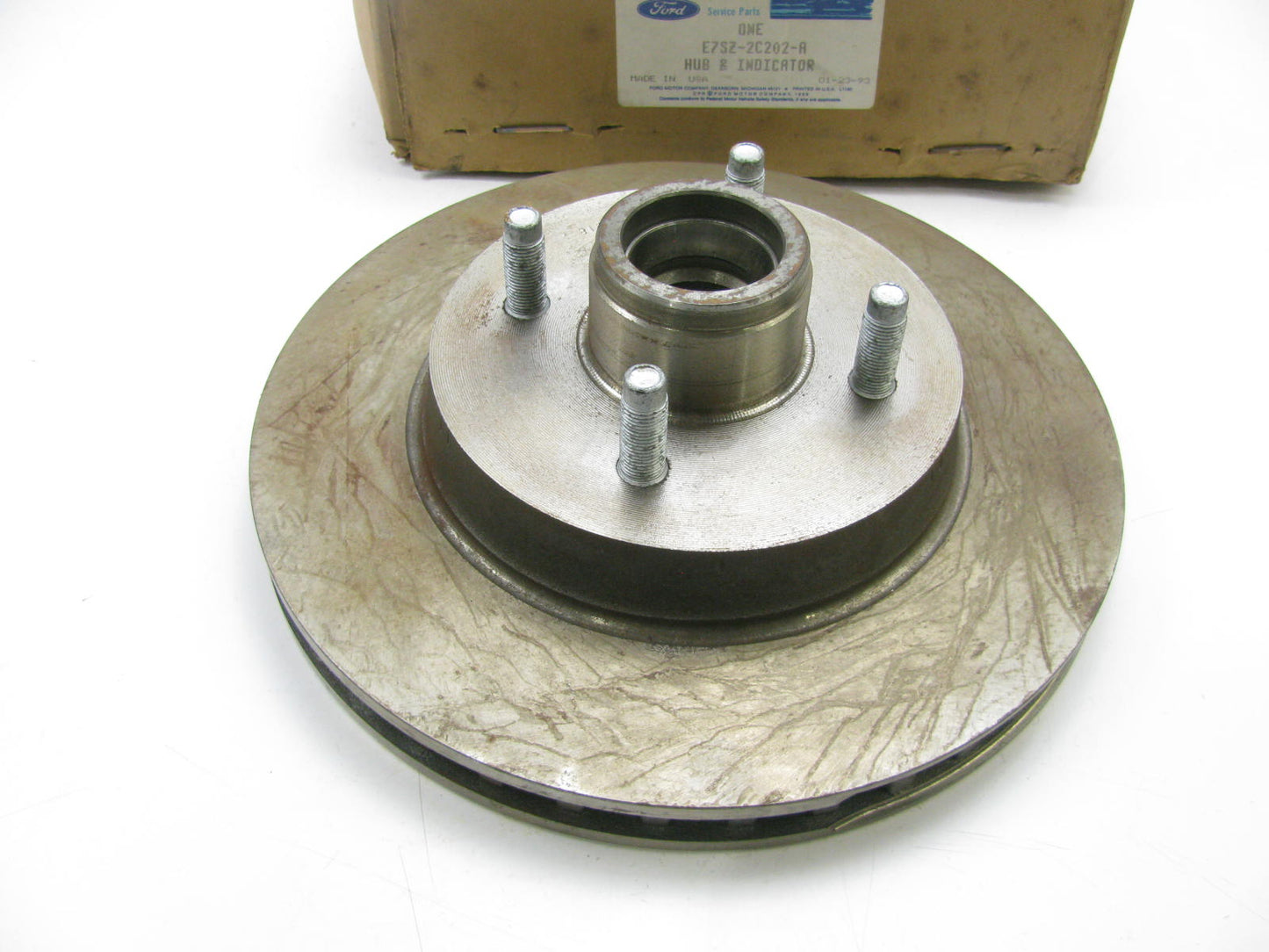 NEW - OEM Ford E7SZ-2C202-A Front Disc Brake Rotor