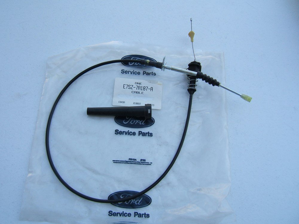NOS OEM Ford E7SZ-7A187-A Auto Trans A4LD Kick Down Cable 1990-1993 Mustang 2.3L